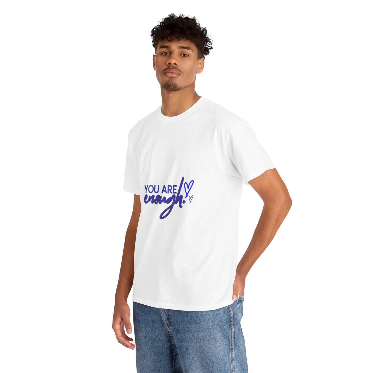 You Are Enough Tee - Blue