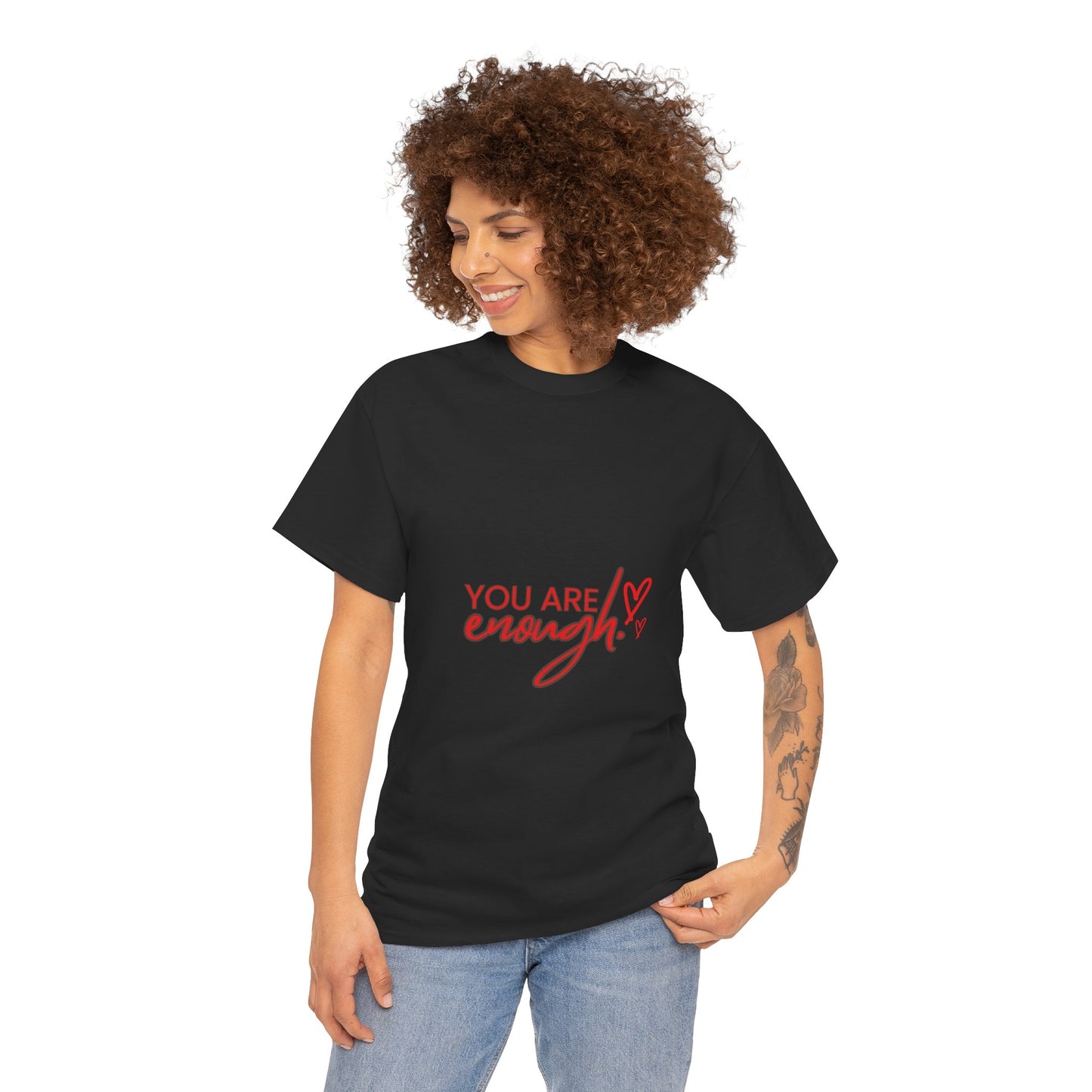You Are Enough Tee - Red