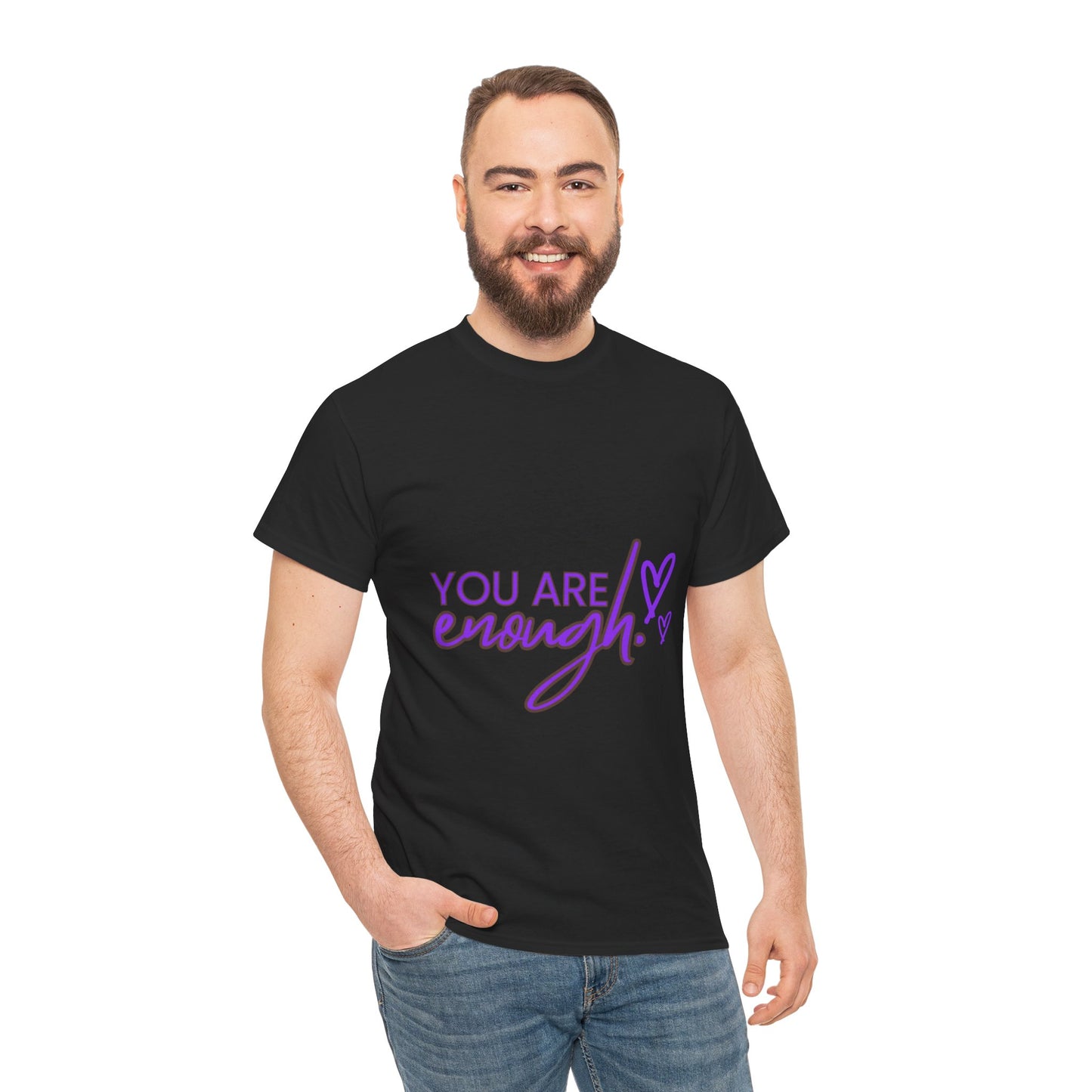 You Are Enough Tee - Purple