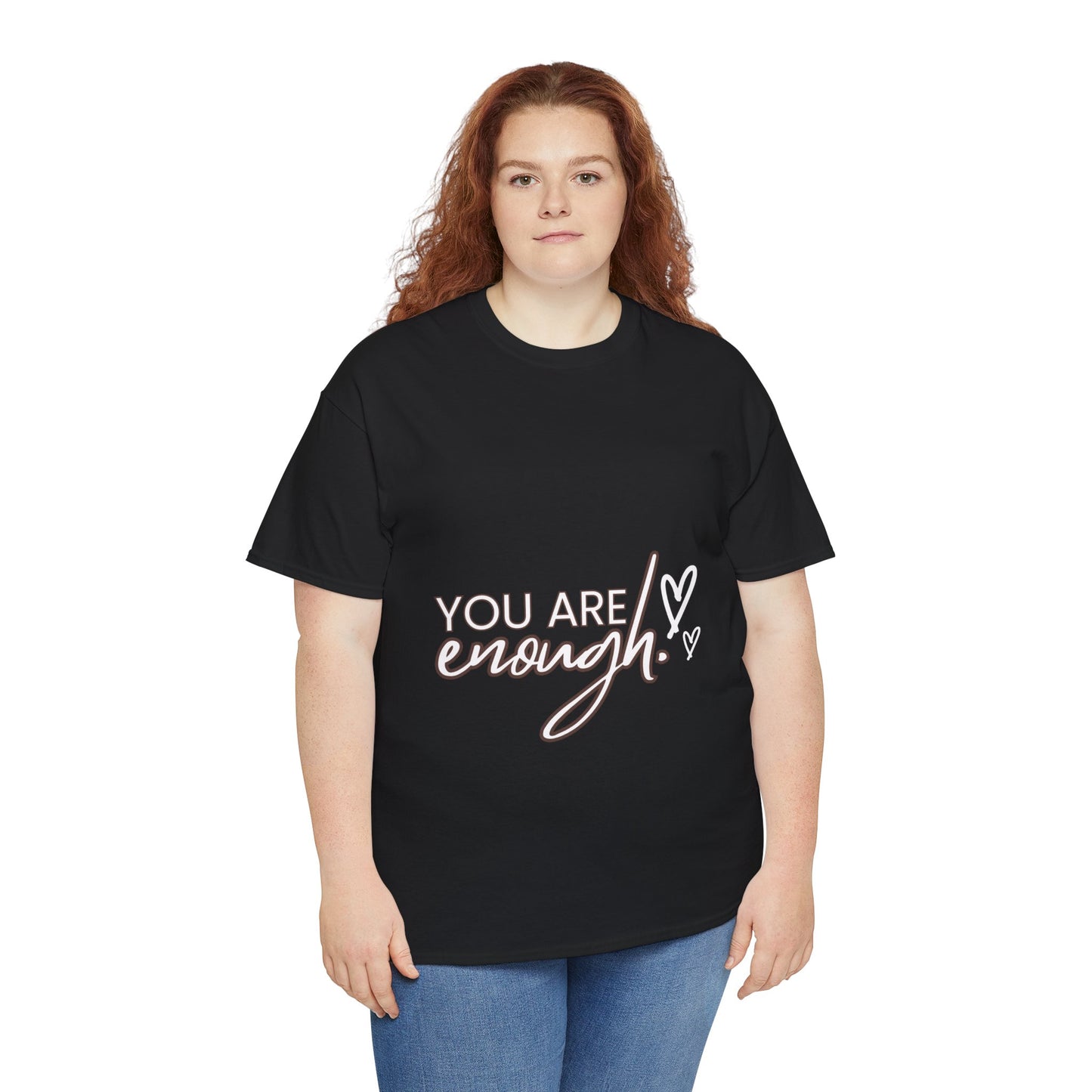 You Are Enough Tee - White