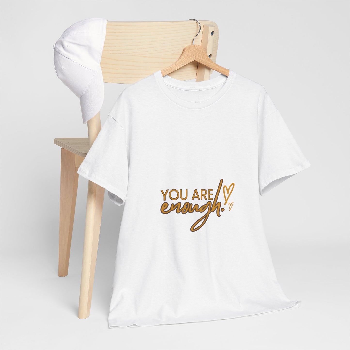 You Are Enough Tee - Gold