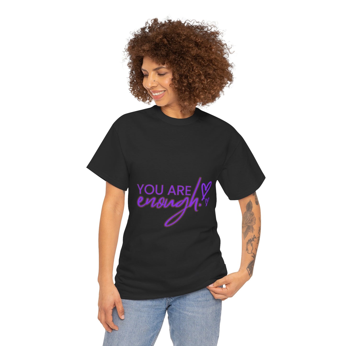 You Are Enough Tee - Purple