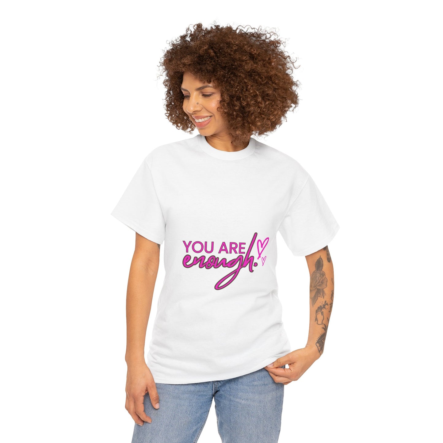 You Are Enough Tee - Pink