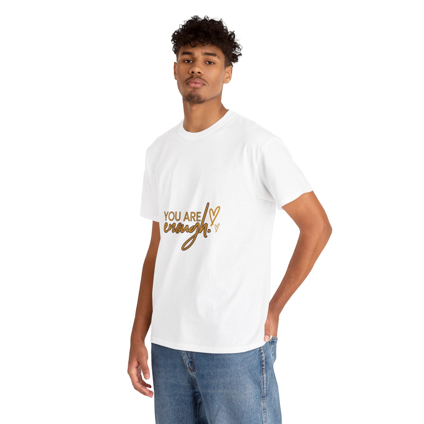 You Are Enough Tee - Gold