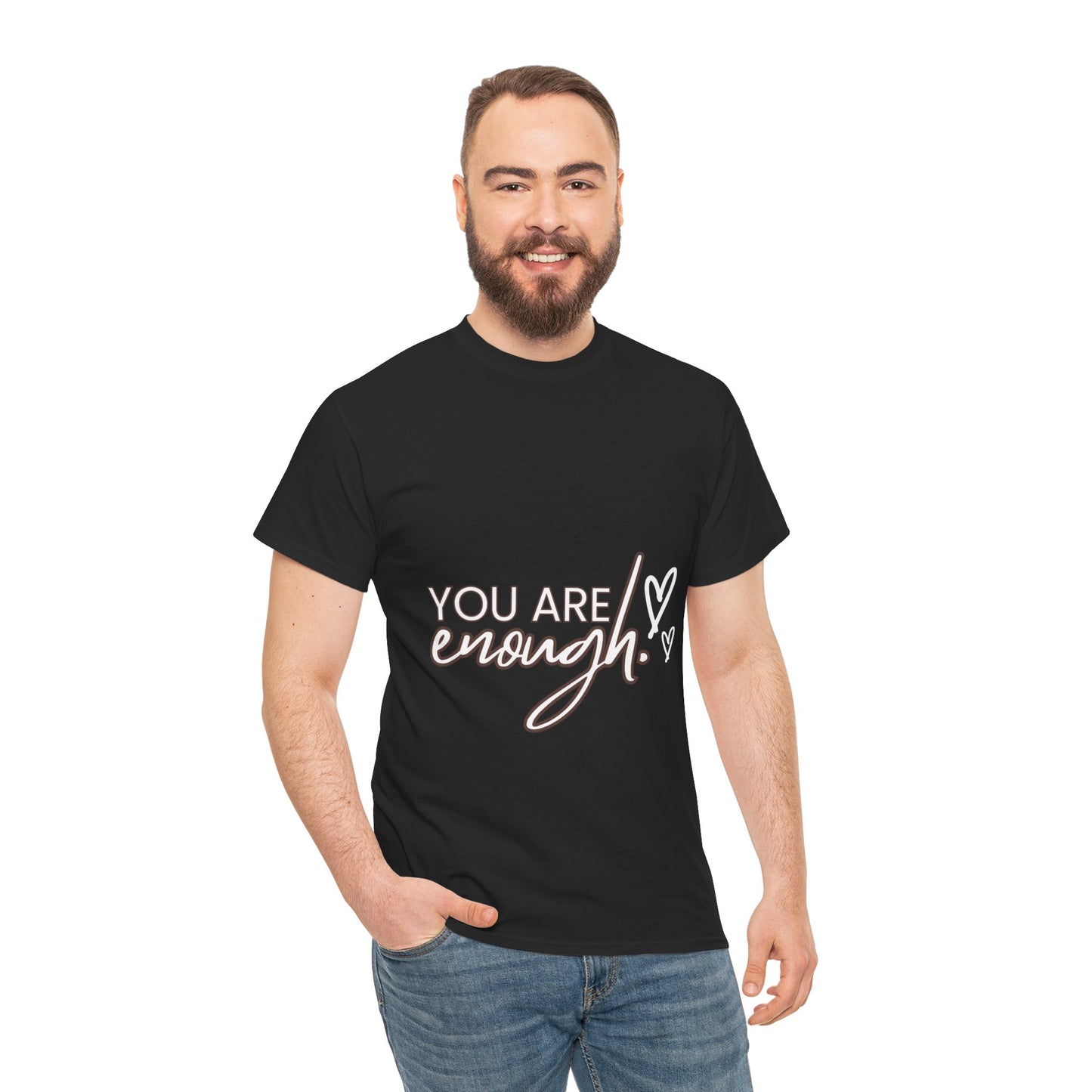 You Are Enough Tee - White