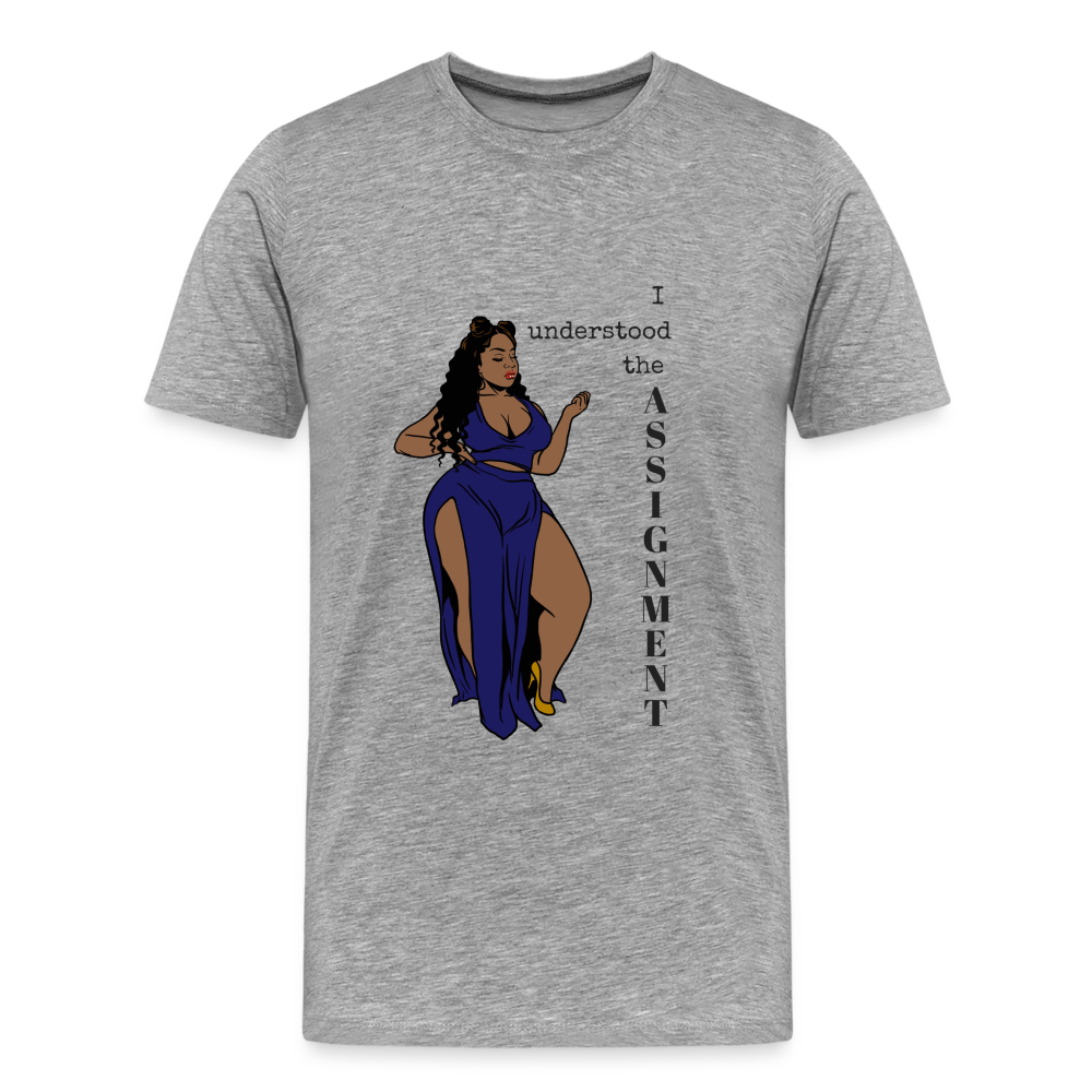 Understood the Assignment T-Shirt - heather gray