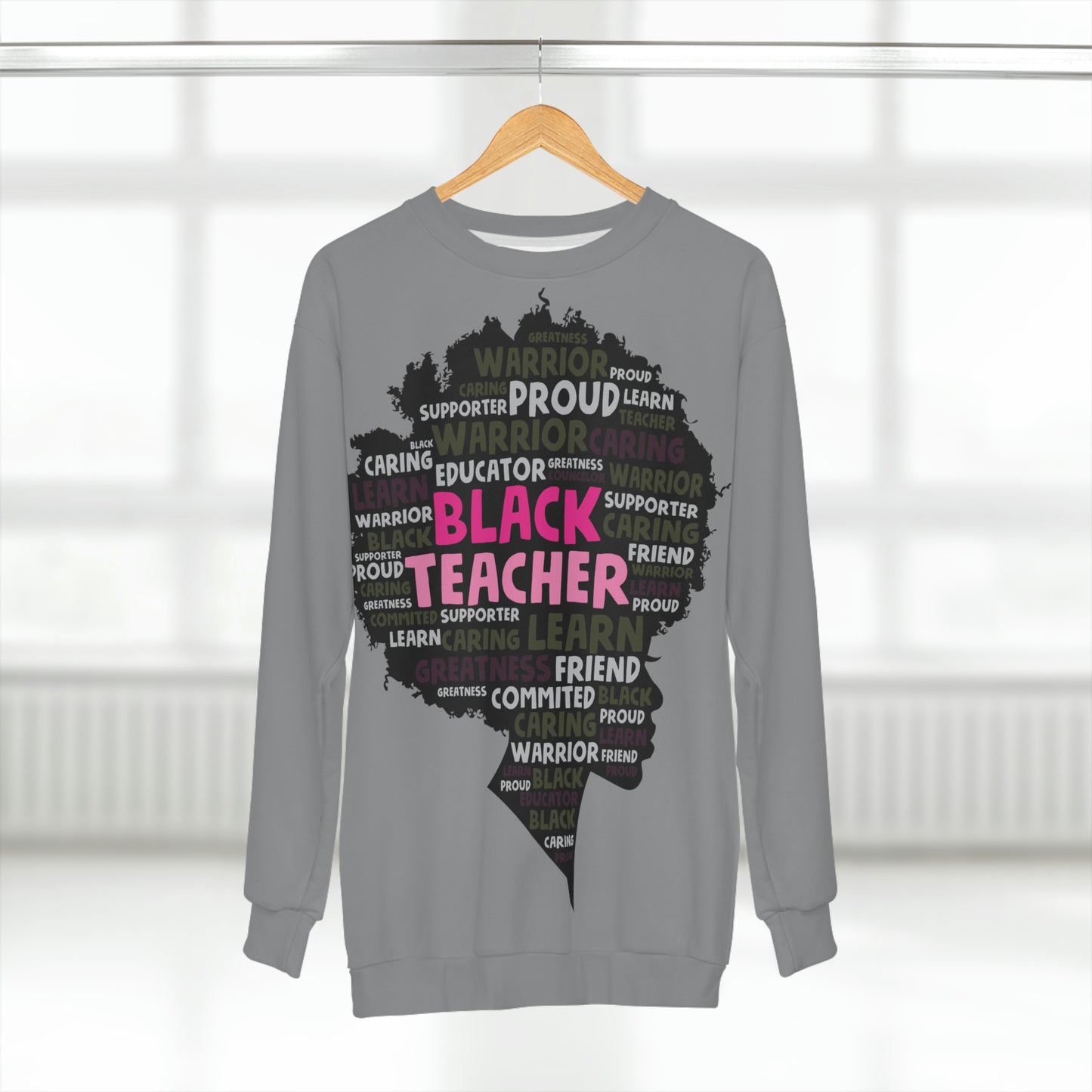 Black Teacher Sweatshirt