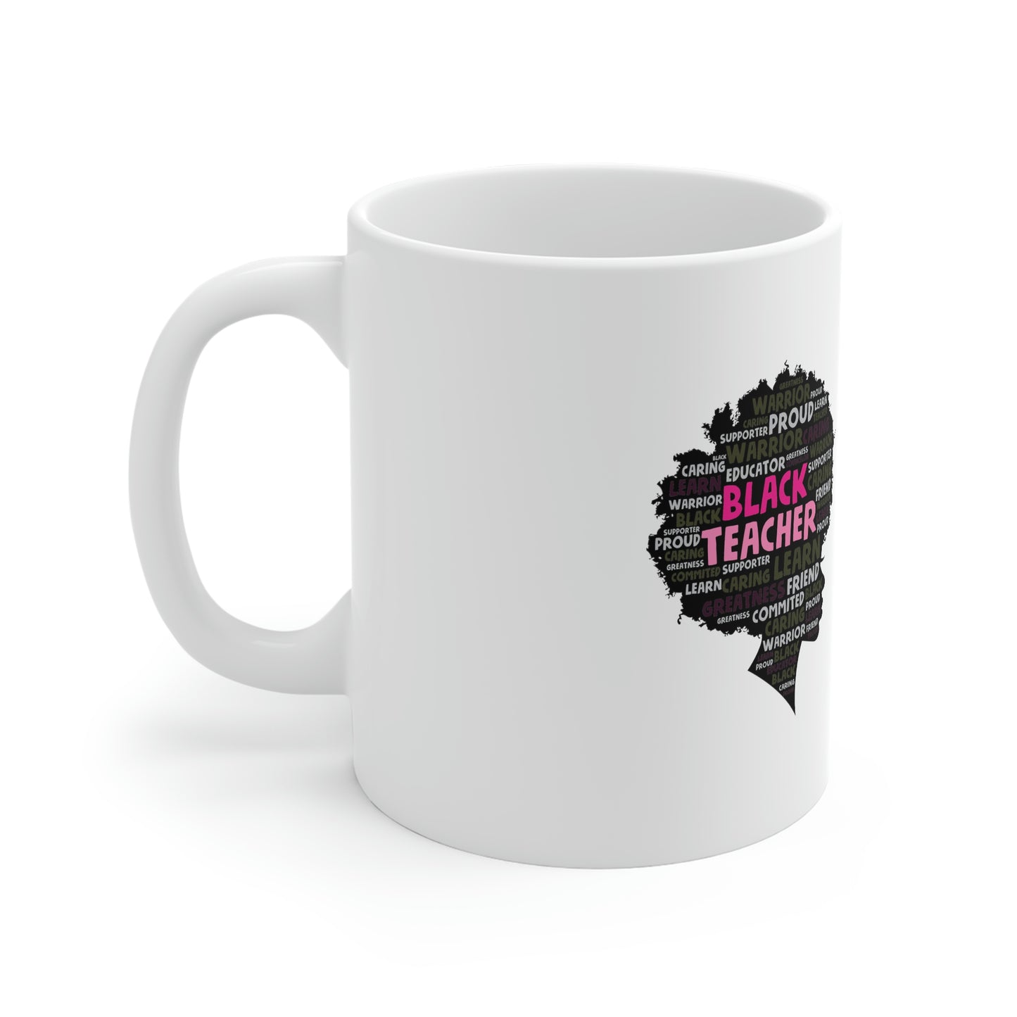 Black Teacher mug 11oz