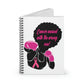Cancer Messed With The Wrong One - Spiral Notebook